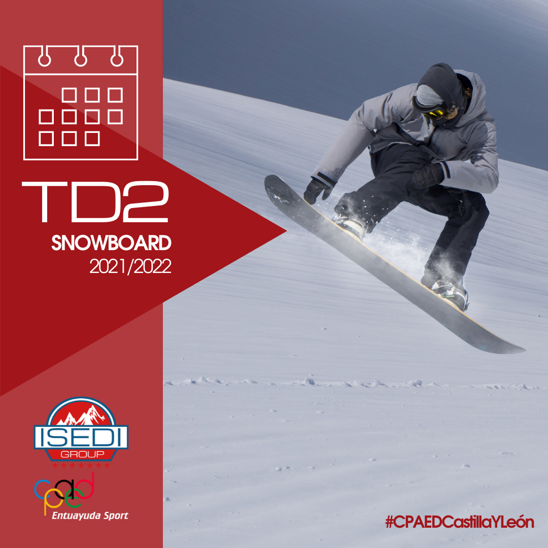 Calendario TD2 Snowboard Castilla y León 2021/2022